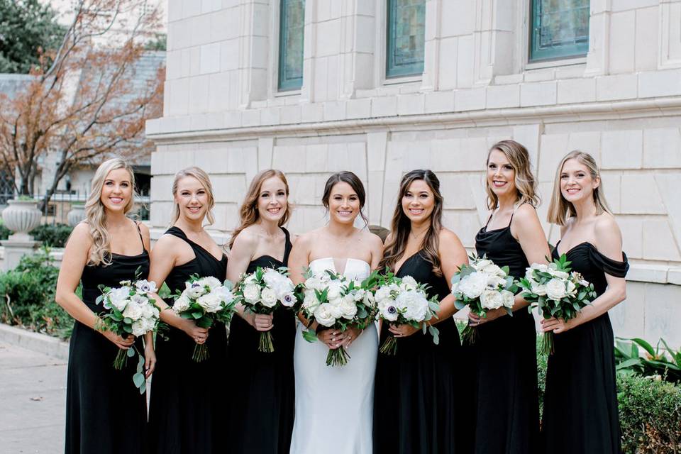Shelby & bridal party