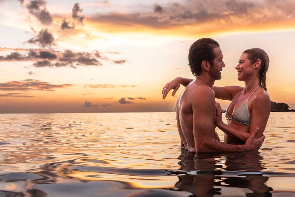 Sunset pool