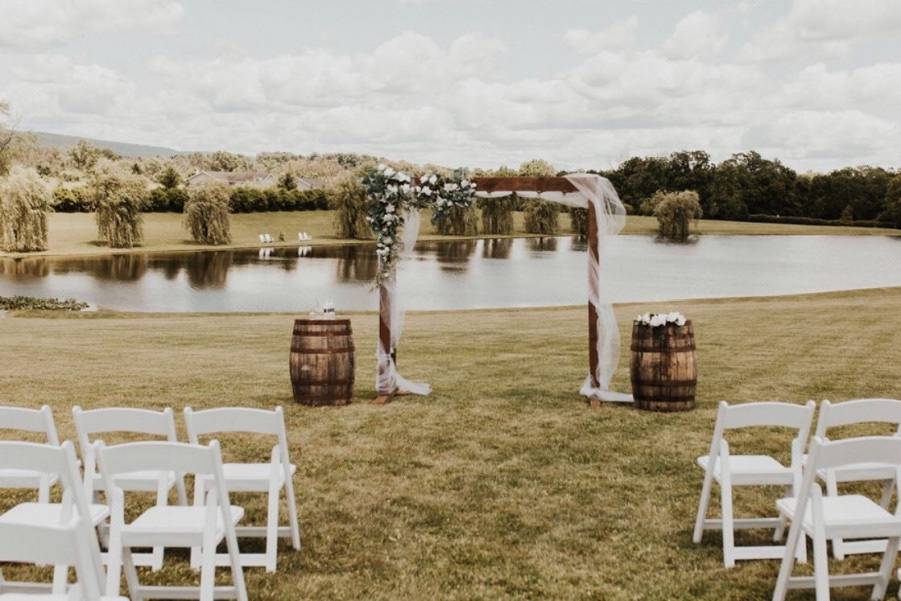 Ceremony arbor