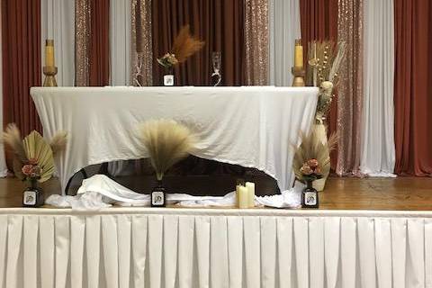 Head table