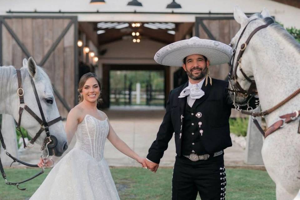 Multicultural wedding.