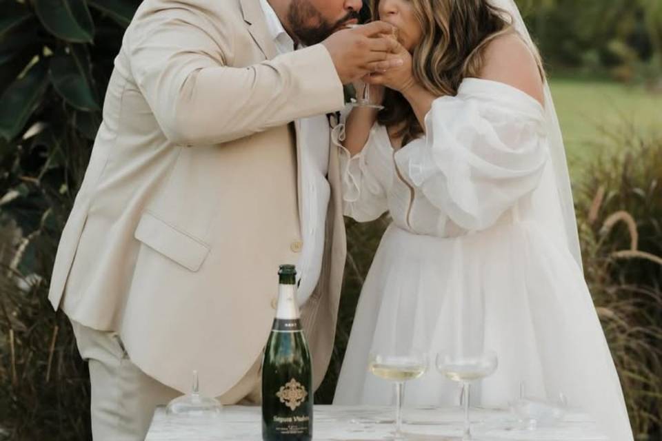 Wine ceremony.