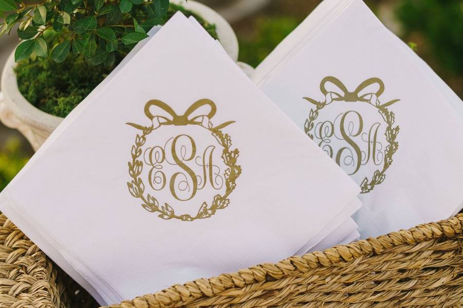 Personalized napkins