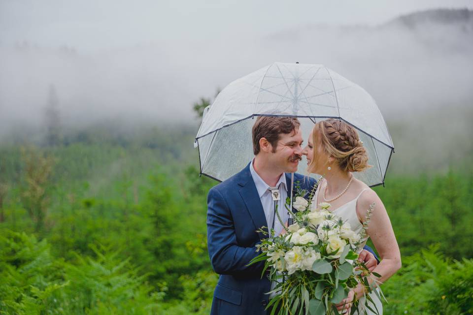 Rainy Wedding Day