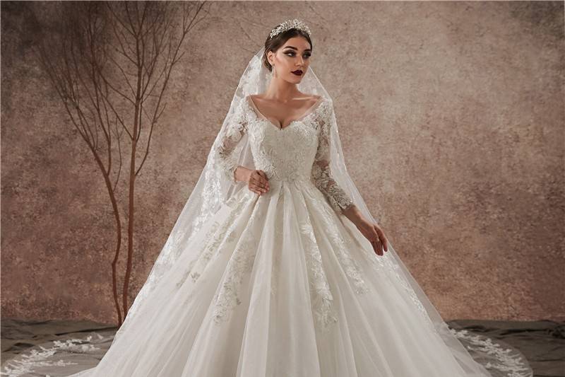 High quality lace gown