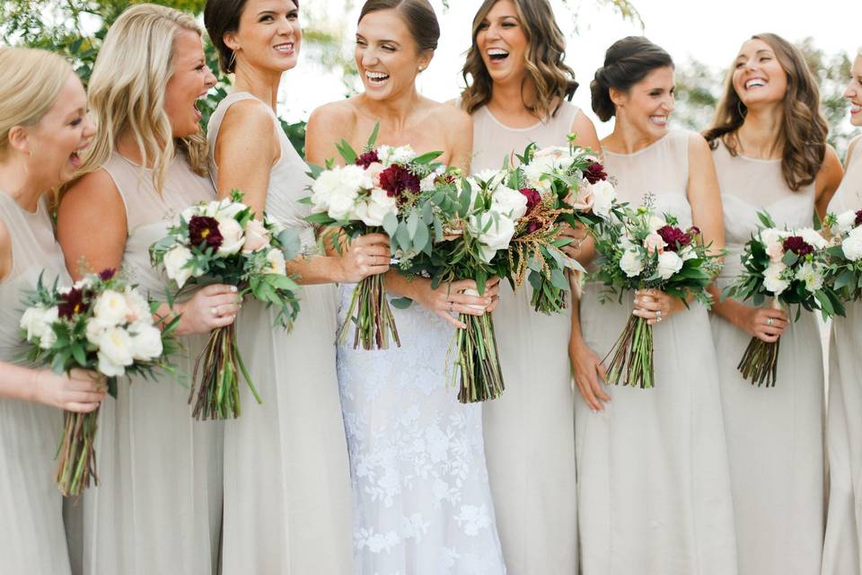 Bridal party | Melissa Oholendt Photography