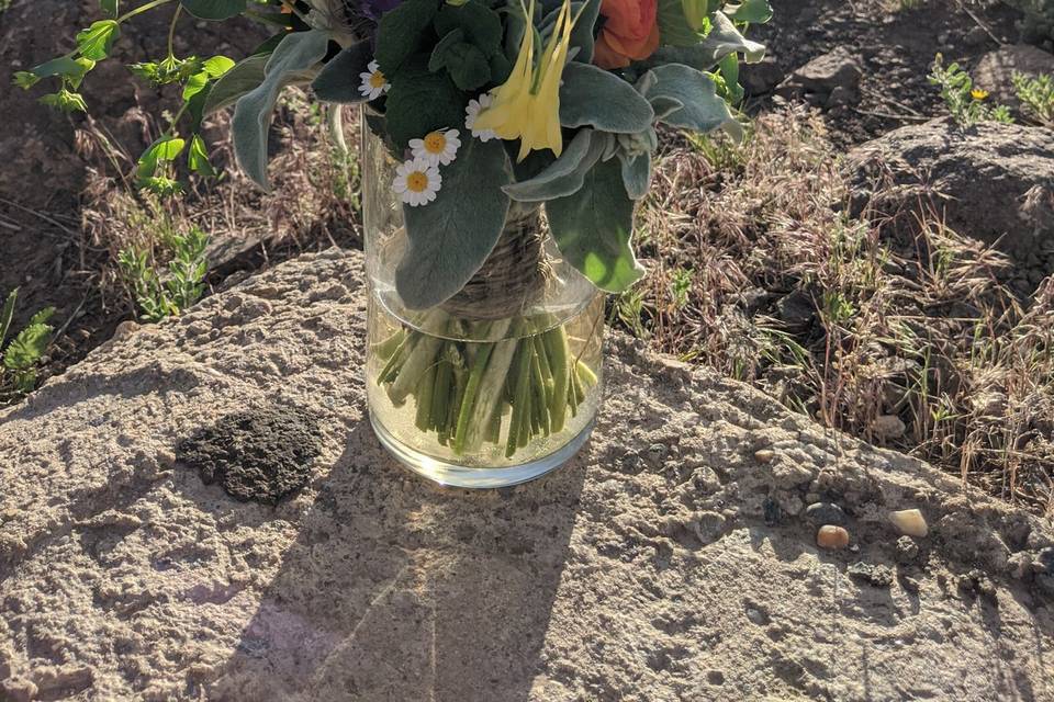 Elopement bouquet
