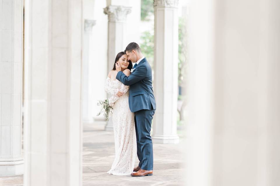 Downtown honolulu wedding