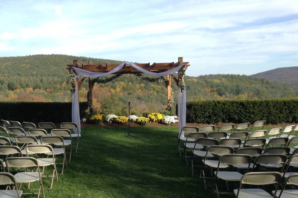 Outdoor Wedding Ceremony