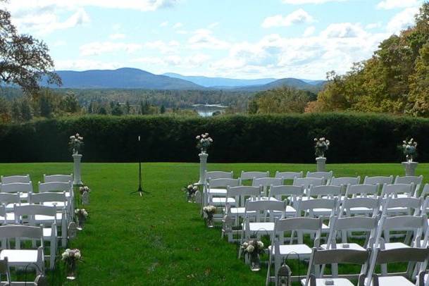 Ceremony area