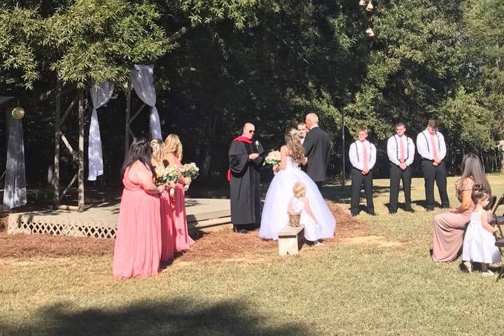 Wedding ceremony