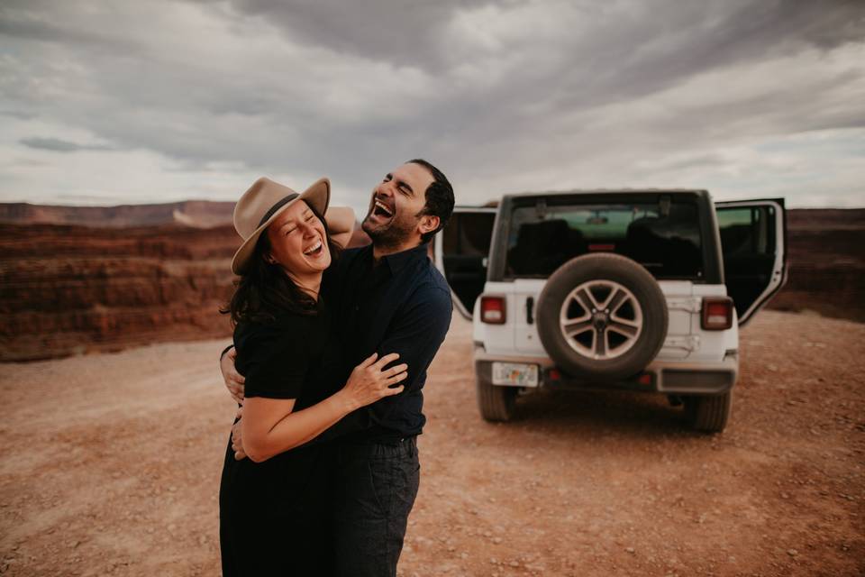 Utah adventure elopement