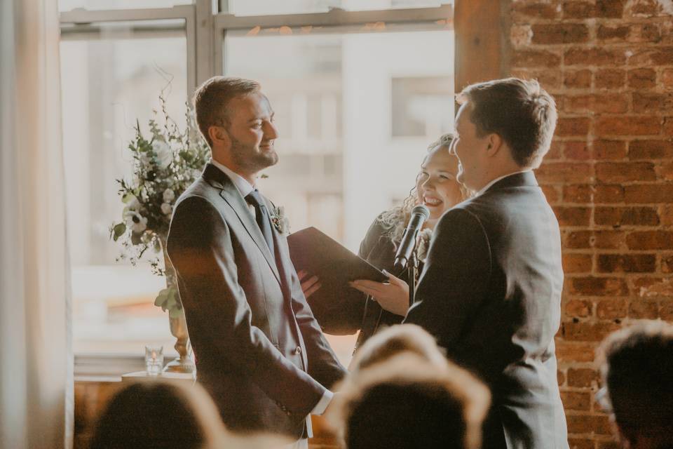 Bottom Lounge Chicago wedding