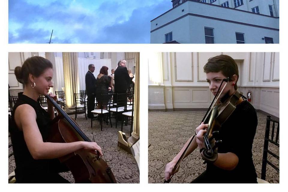 String Duo at Treasury