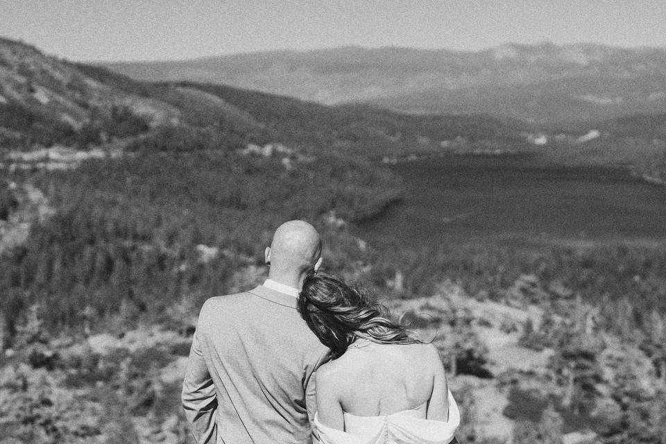 Donner Pass Wedding Photo