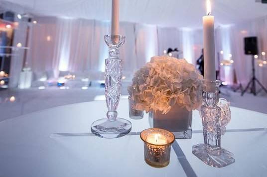 Tented reception