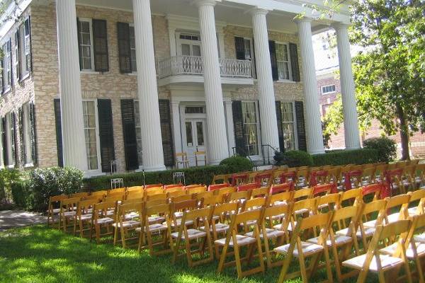 Chairs setup