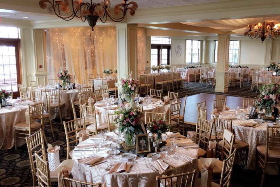 Reception tables