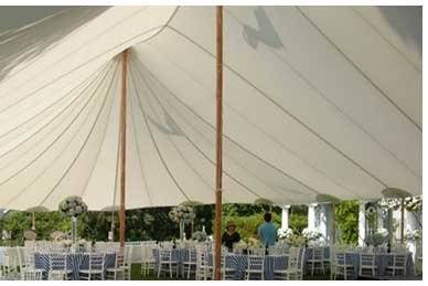 Big white tent