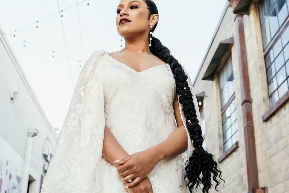 Stunning bride