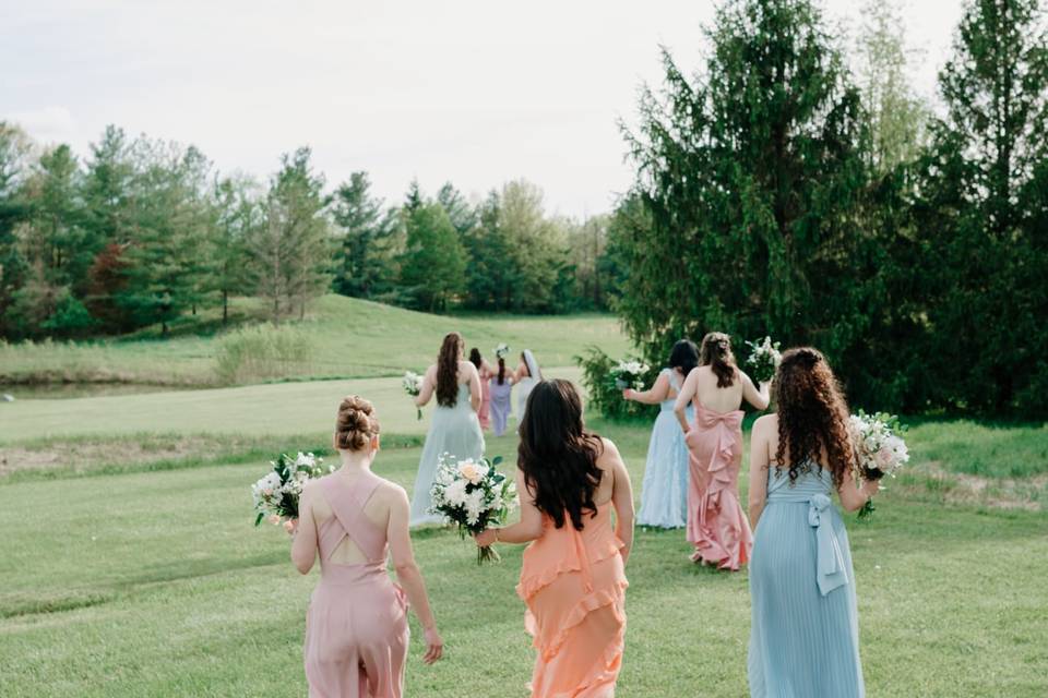 Bridesmaids at Hesed House