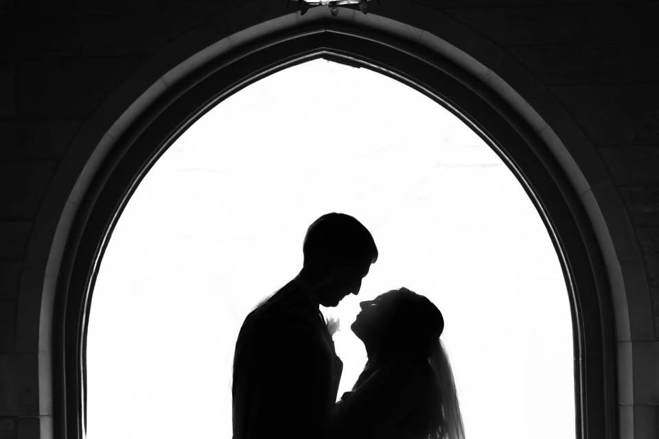 Silhouette in Church Princeton
