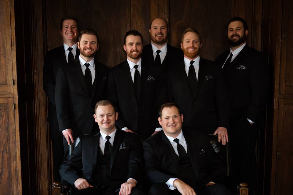 Silver Fox Streator Groomsmen