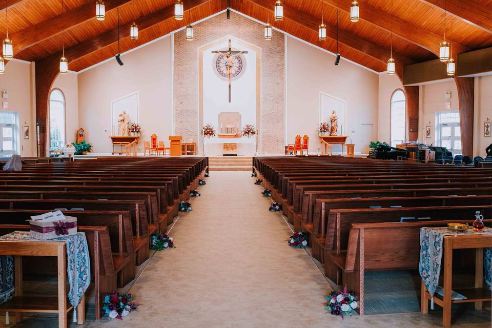 Church Pew Markers