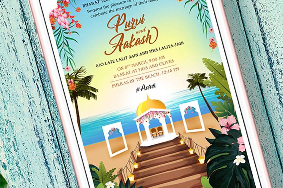 Beach invite