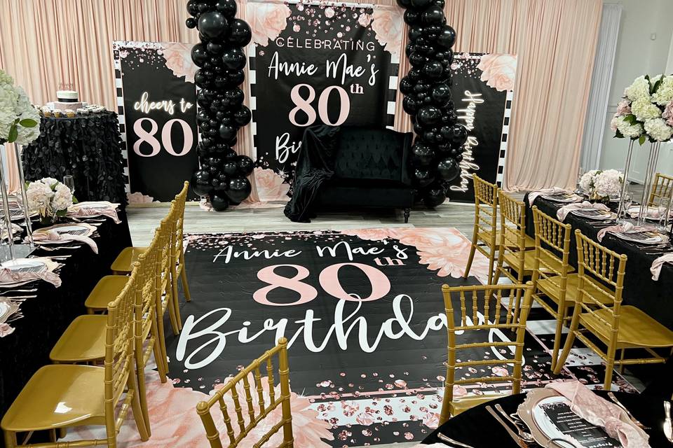 80TH BIRTHDAY PARTY