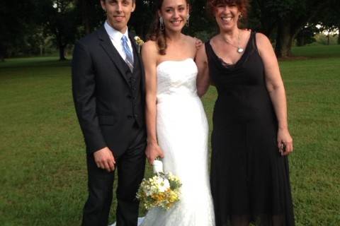 Photo with the newlyweds