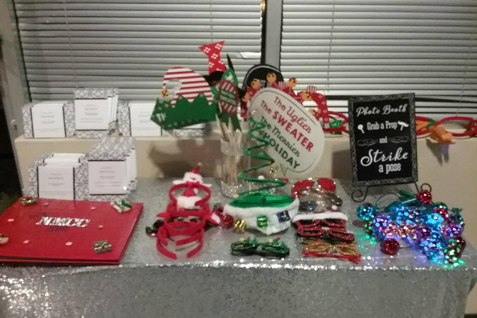 Holiday props display