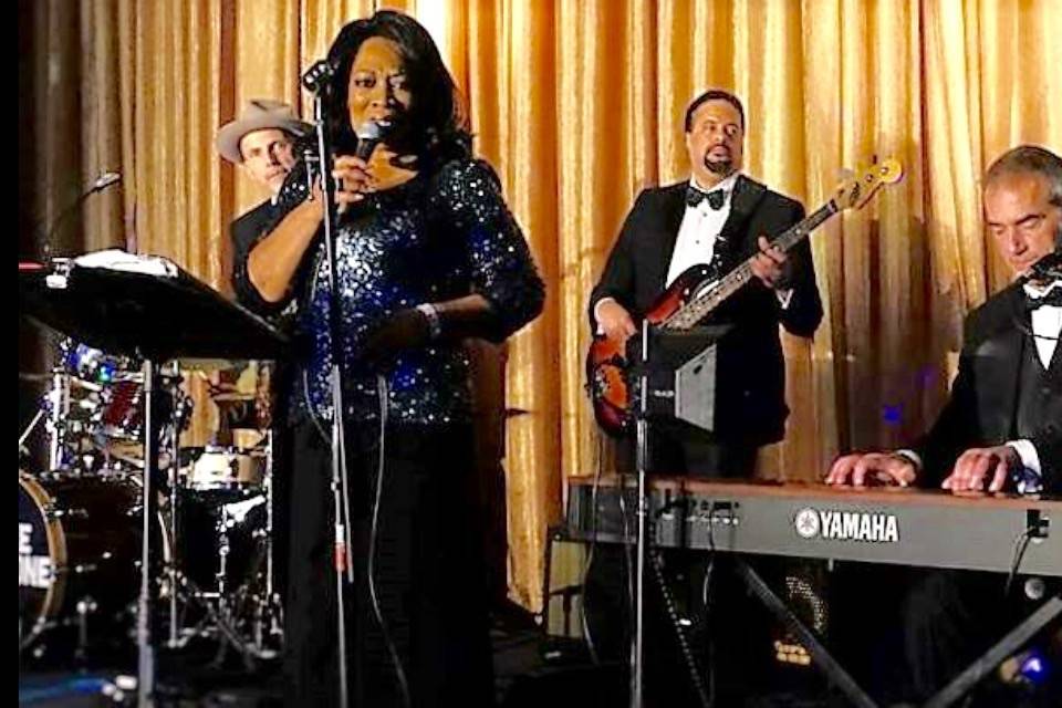 Evelyn Wright and The Mike Petrone Band from The Intercontinental Hotel, Cleveland, Ohio.