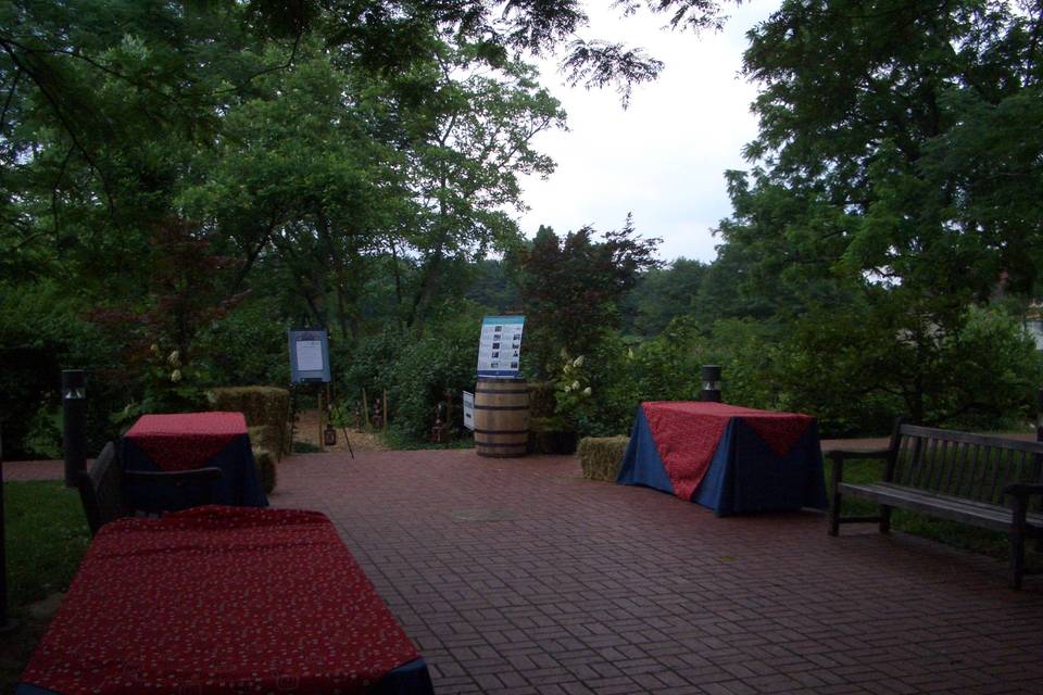 Locust Grove's patio set for Summer fundraiser