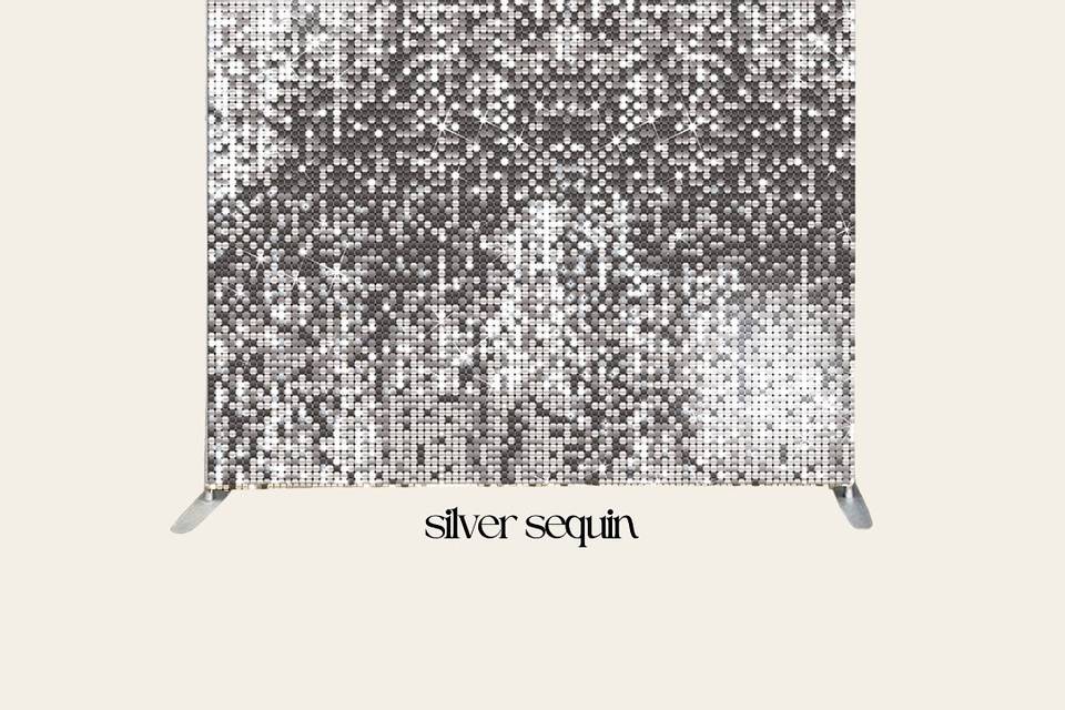 Silver Sequin Backdrop