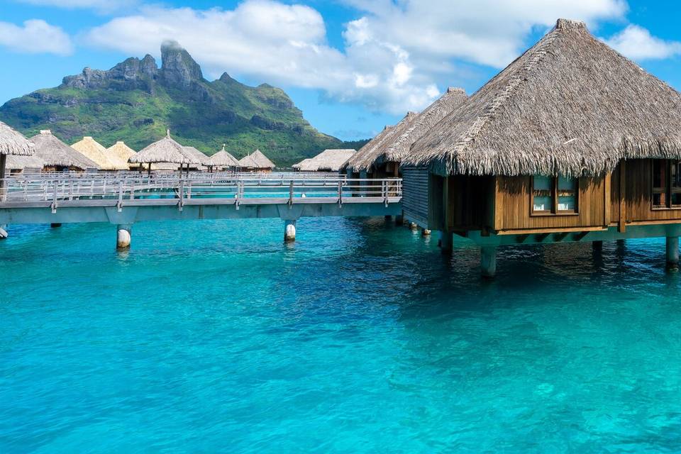 Over the water bungalow