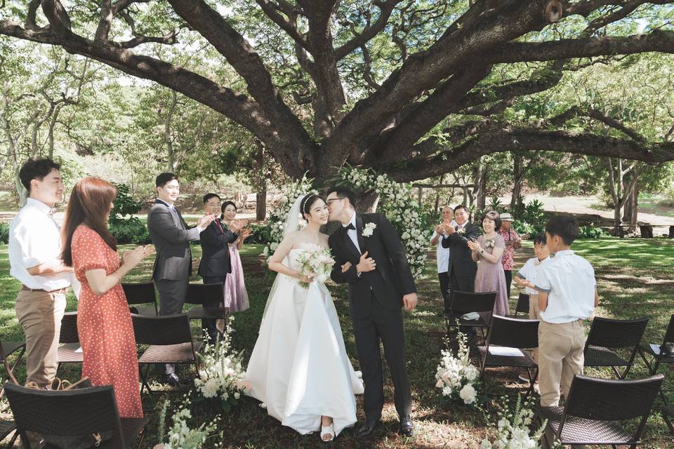 Garden wedding