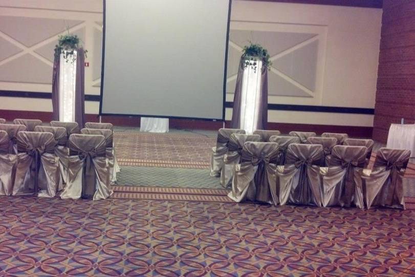 Ceremony set-up