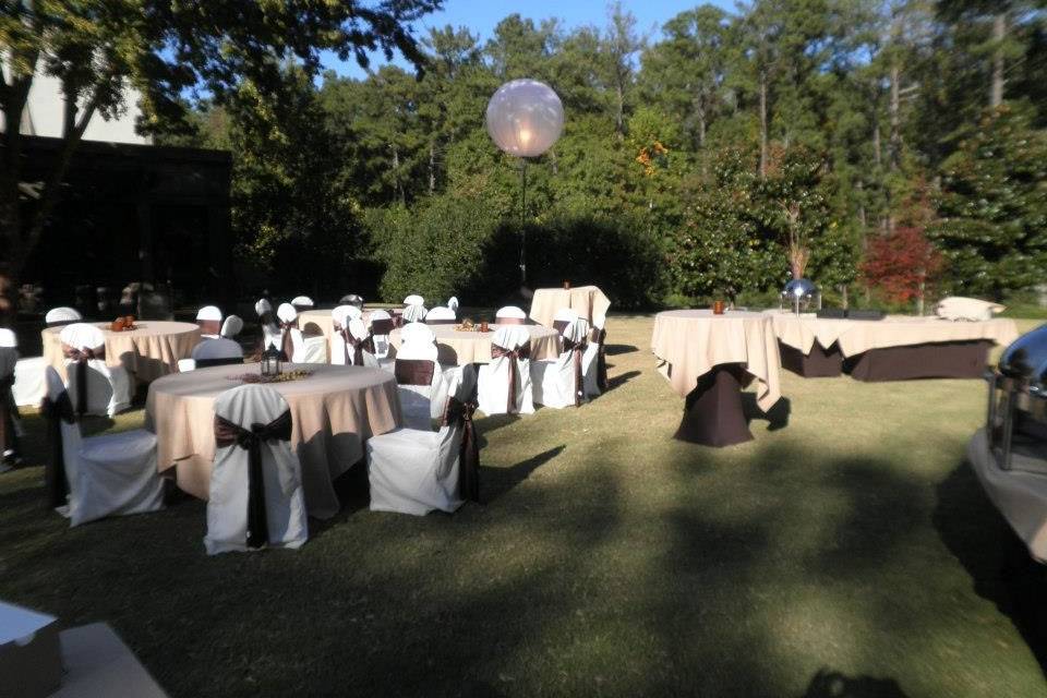 Outdoor reception