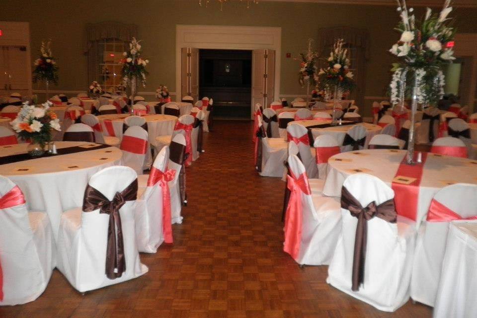 Reception set-up