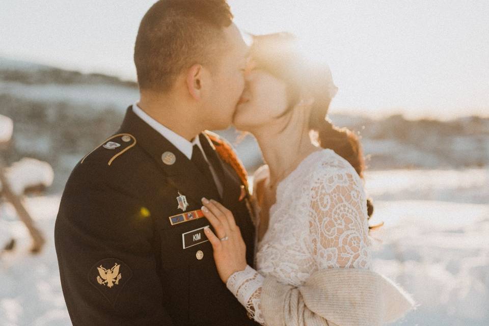 Military wedding