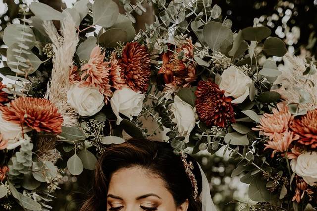 Bronze Bridal Glam