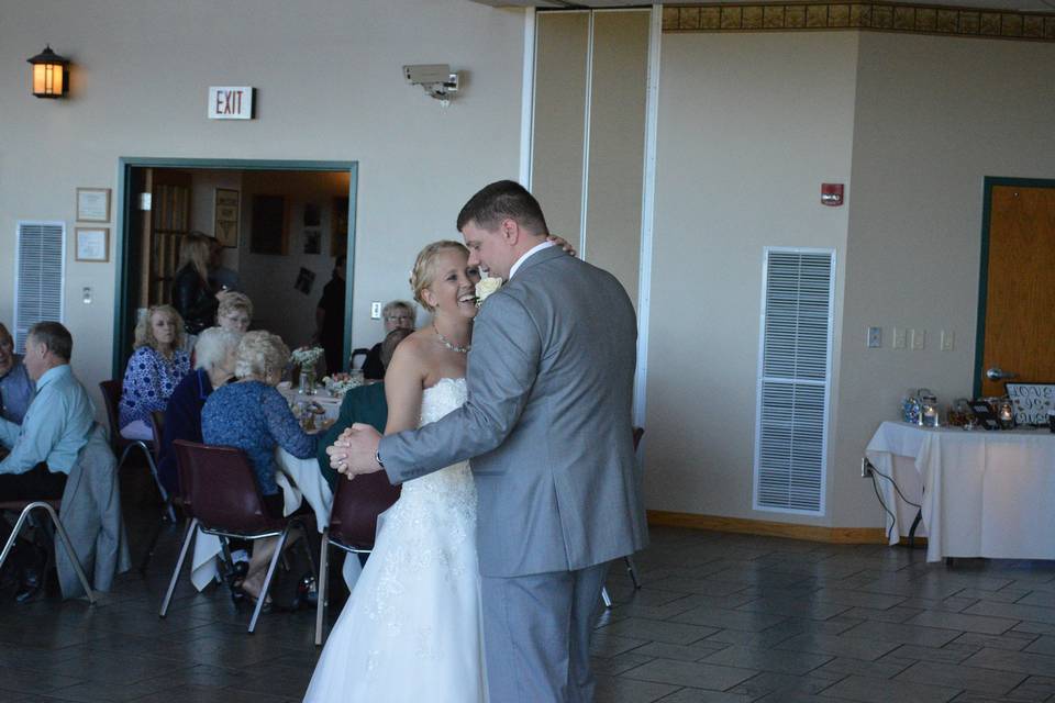 First Dance at Skyline Lodge