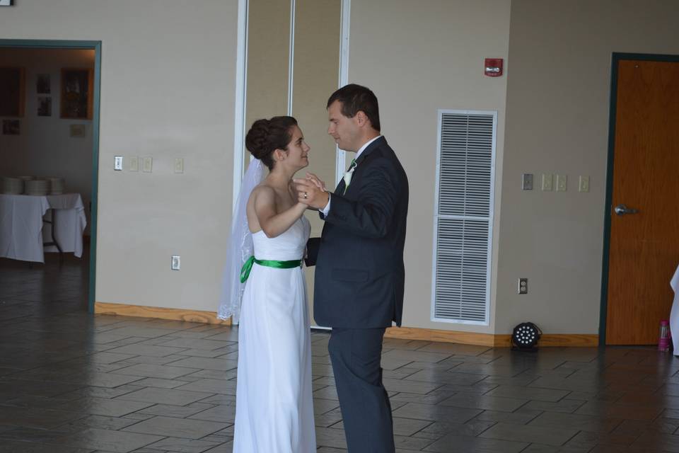 First Dance at Skyline Lodge