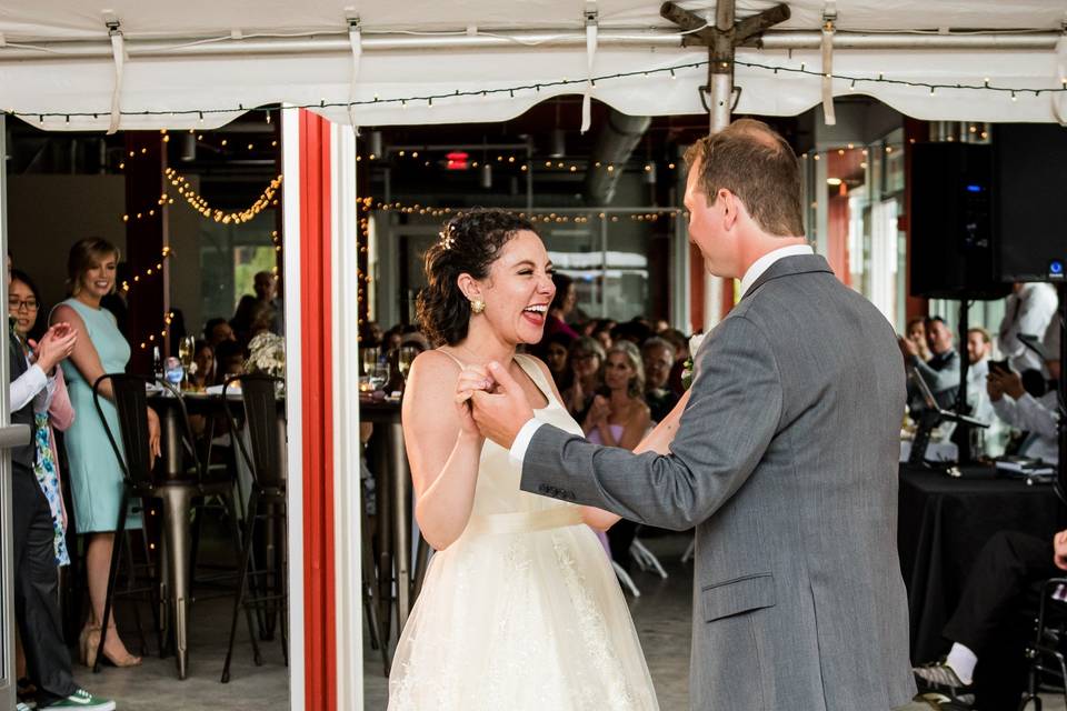 First Dance at The Rail Line