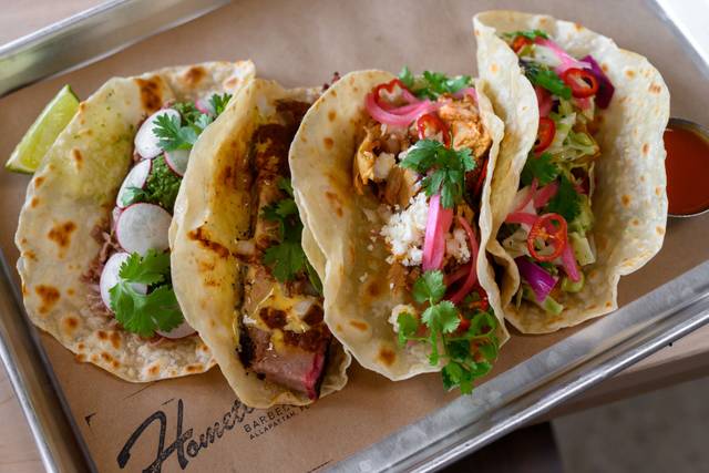 Pork tacos