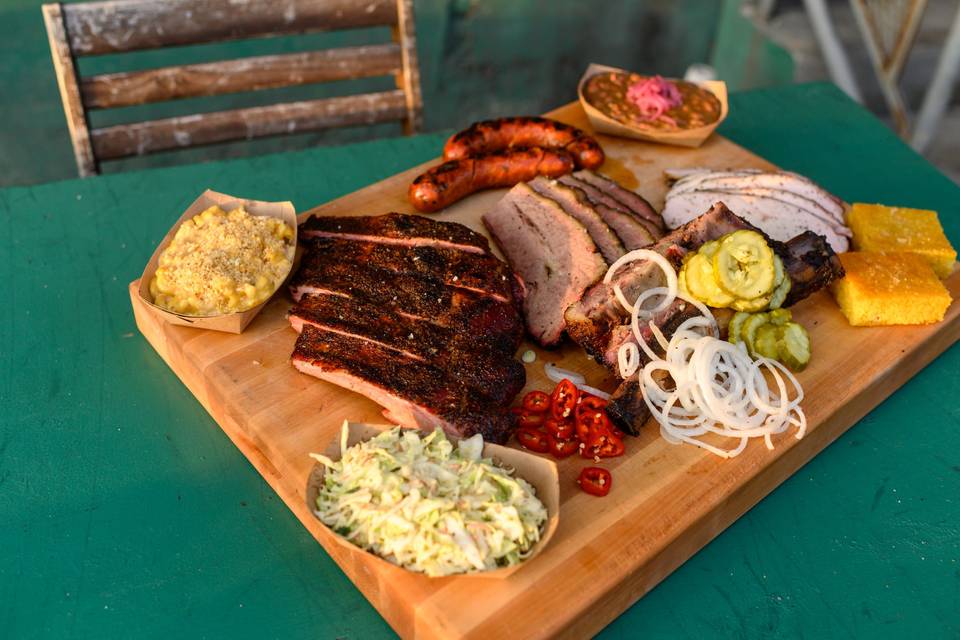 Beautiful family style board