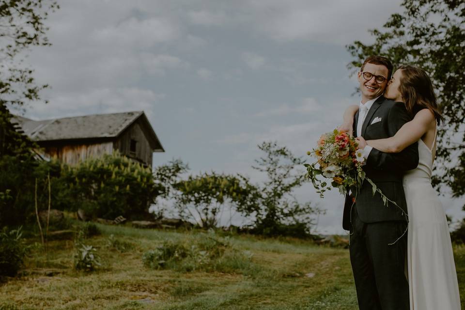 Creative couple portrait