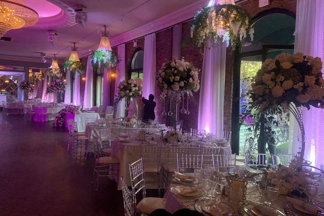 Ballroom Brick Decor