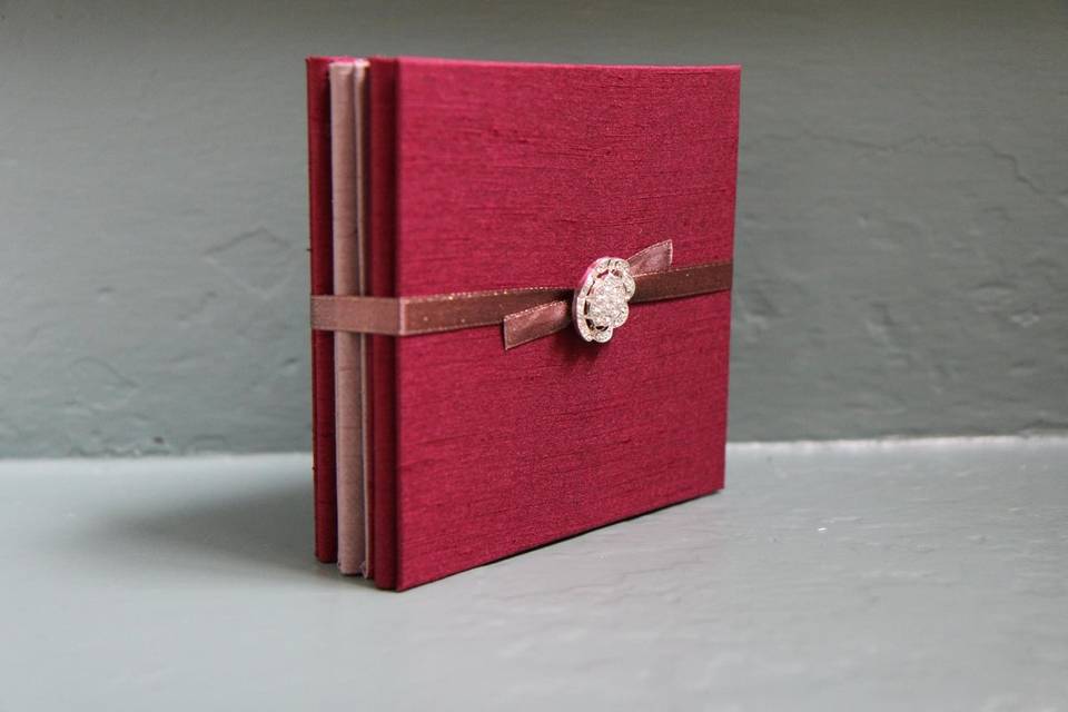 These are the DVD cases we did for an elegant Wine-Themed wedding at the Yorktowne Hotel.  We custom hand-make cases for every couple and these were an exquisite example of this beautiful keepsake.
